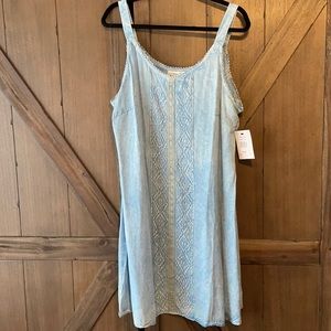 Blue sundress from Rainforest Cafe. NWT